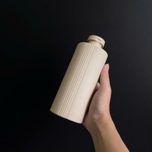 Chai HDPE Nâu sọc nắp bật