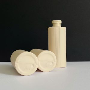 Chai HDPE Nâu sọc nắp bật