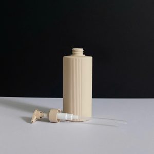 Chai HDPE nâu sọc vòi nhấn sóng