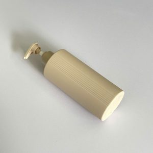 Chai HDPE nâu sọc vòi nhấn sóng