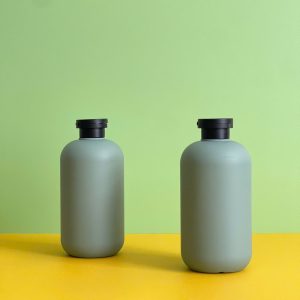 Chai HDPE xanh đậm nắp bật