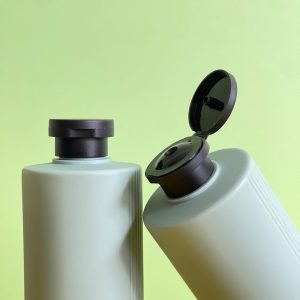 Chai HDPE 2 lớp xanh đậm nắp bật