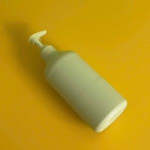 Chai HDPE Xanh sọc vòi nhấn sóng