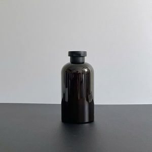 Chai PET nâu đen nắp bật