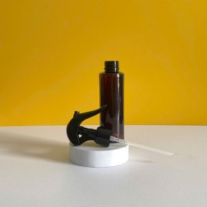 Chai PET Nâu Đen Vòi Chuột