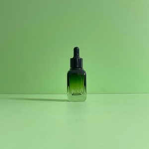 Chai Serum Bầu Lùn Xanh Lá 20ml