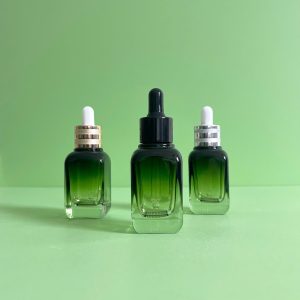 Chai Serum Bầu Lùn Xanh Lá 20ml