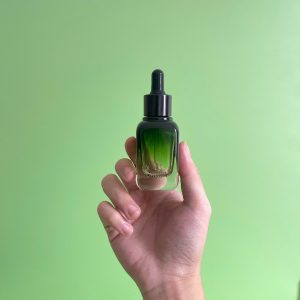 Chai Serum Bầu Lùn Xanh Lá 20ml