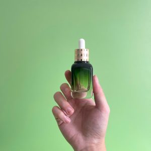 Chai Serum Bầu Lùn Xanh Khoan 2 Sọc 20ml