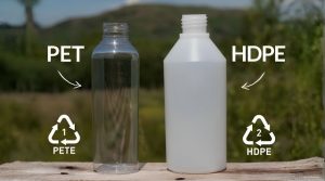 So sánh chai nhựa PET và HDPE