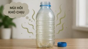 Vì sao chai nhựa có mùi lạ